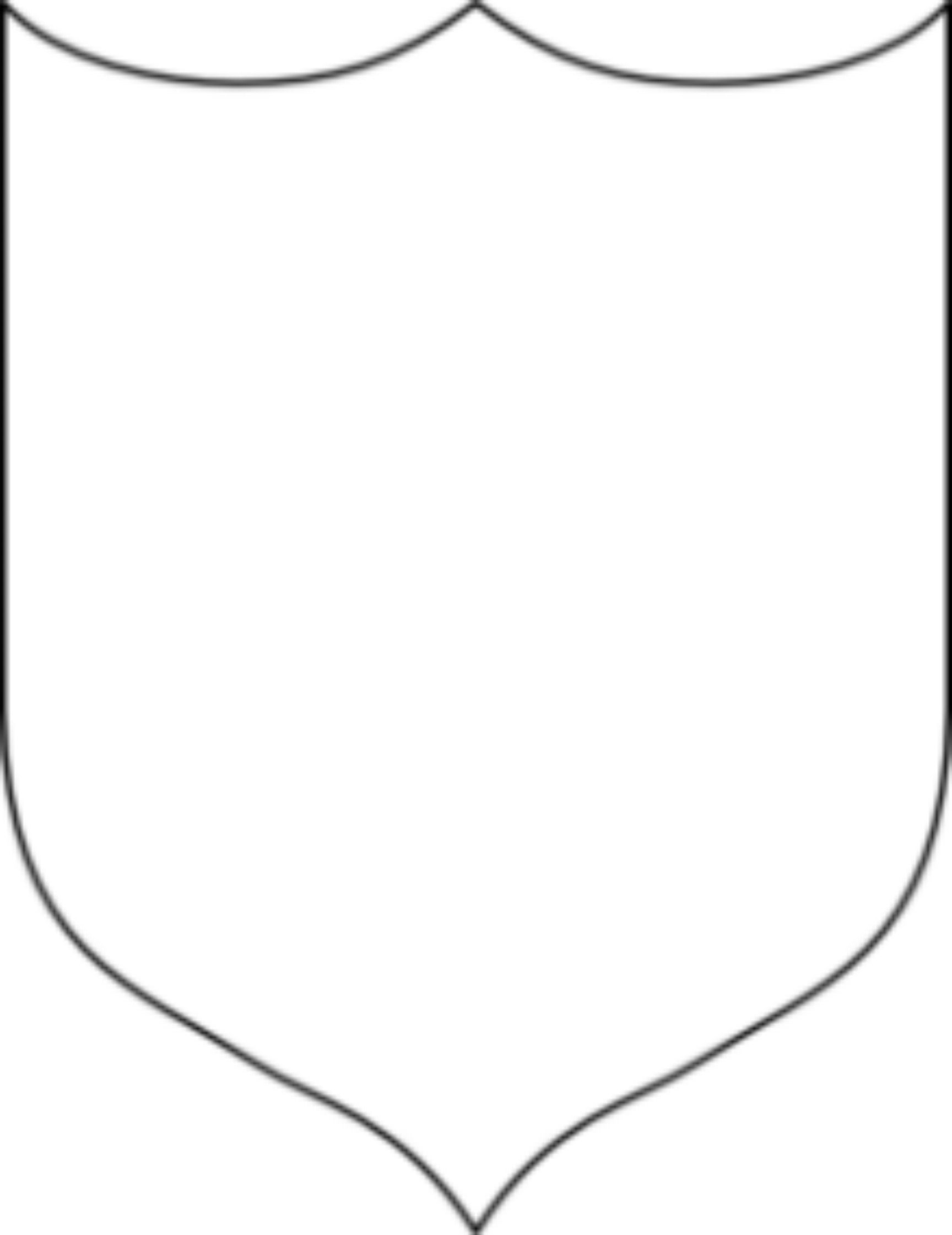 Shield Coloring Page - Coloring Pages for Kids and for Adults