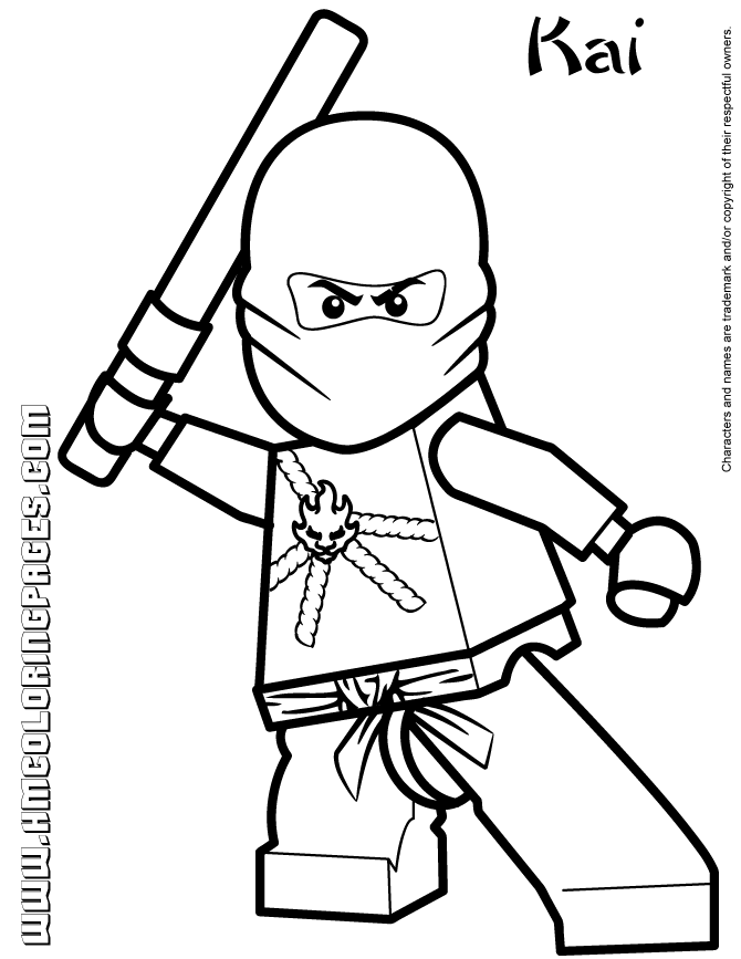 Simple Way to Color Lego Ninjago Coloring Pages - Toyolaenergy.com