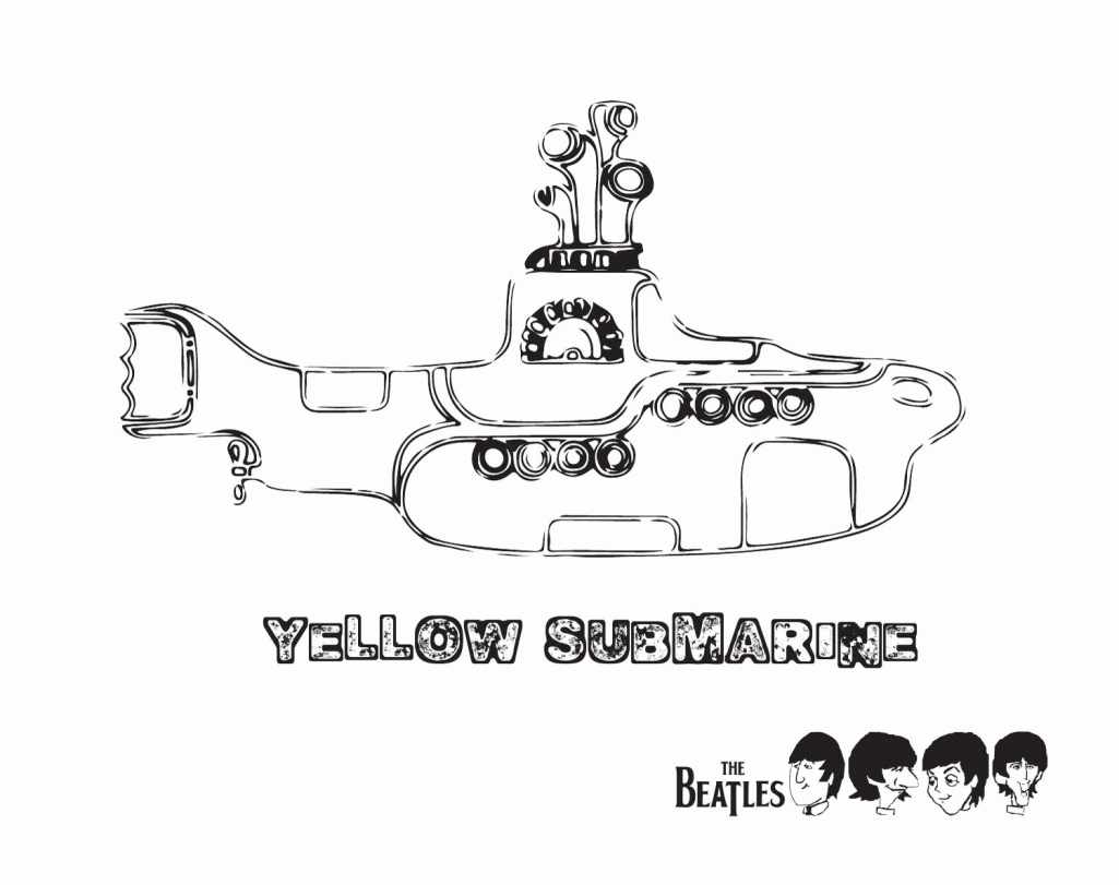 Yellow Submarine The Beatles Coloring Page 4jibaro Coloring Pages ...