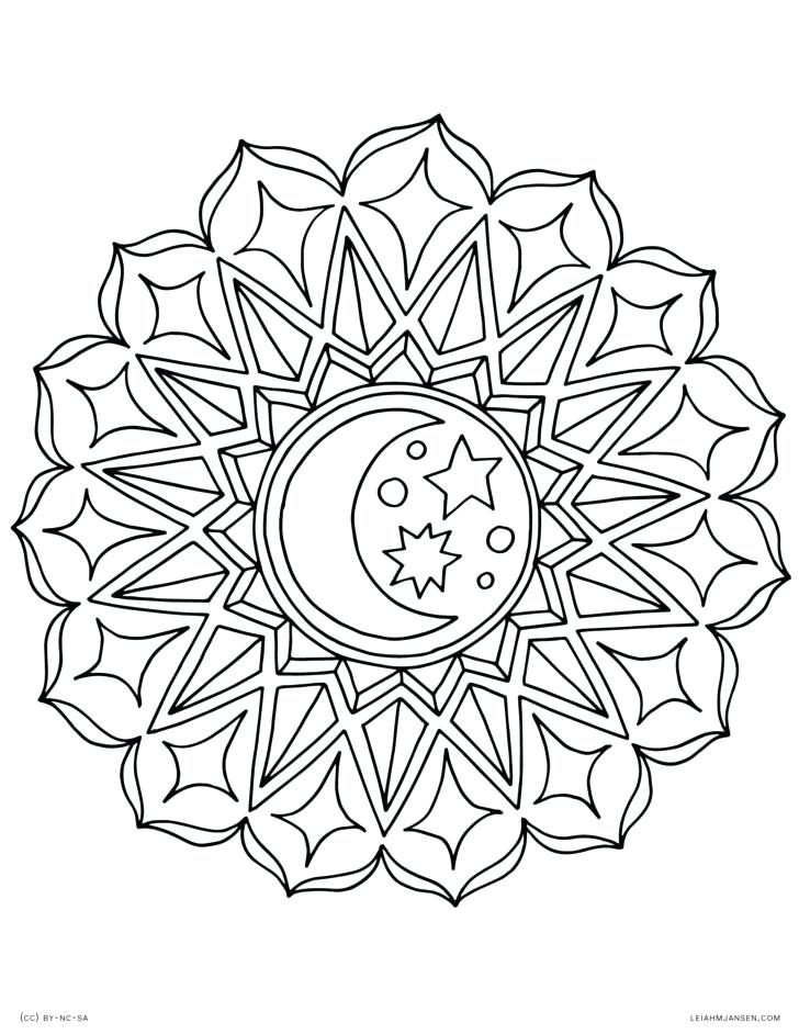Mandala Colouring Pages Free Printable Coloring Christmas - Christmas Mandala  Coloring Pages Printable | behindthegown.com