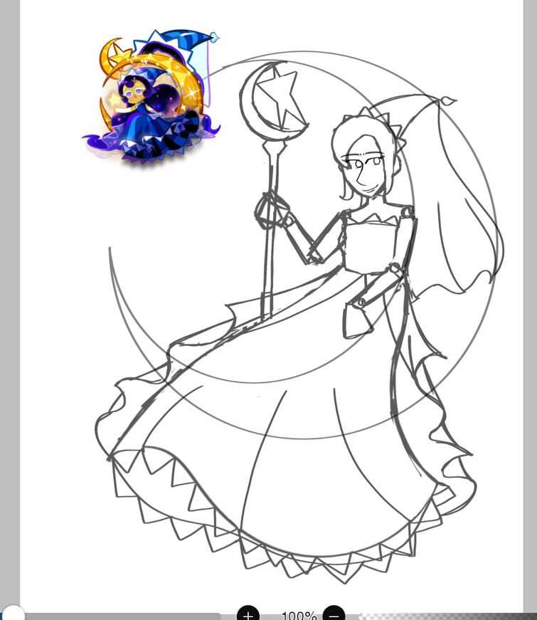 Currently drawing Moonlight Cookie | Fandom