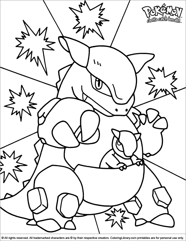 coloring page for kids - Coloring Library