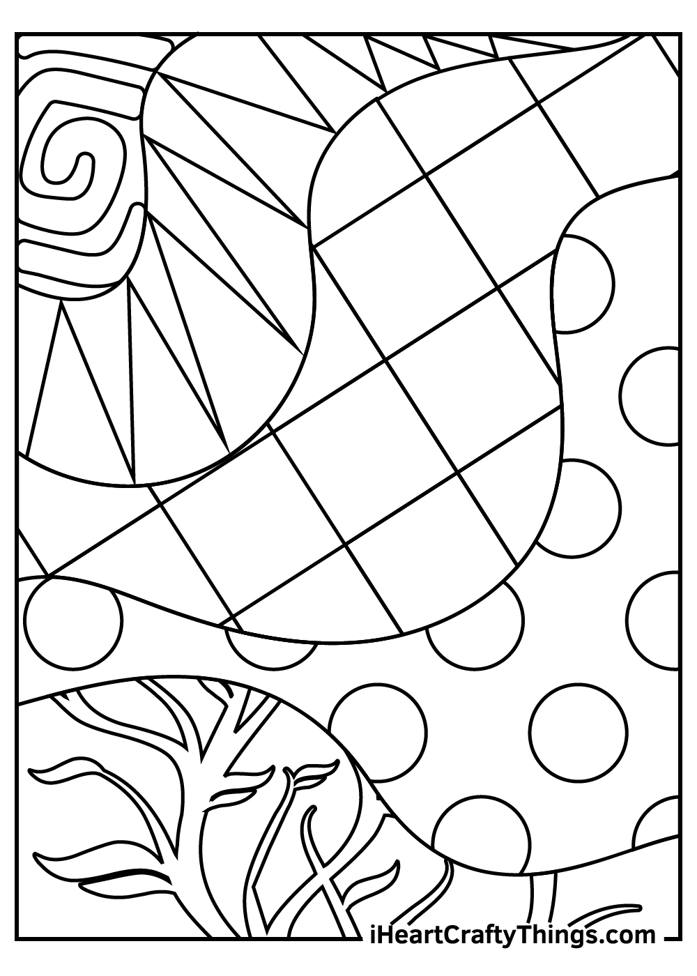 Abstract Coloring Pages (Updated 2023)