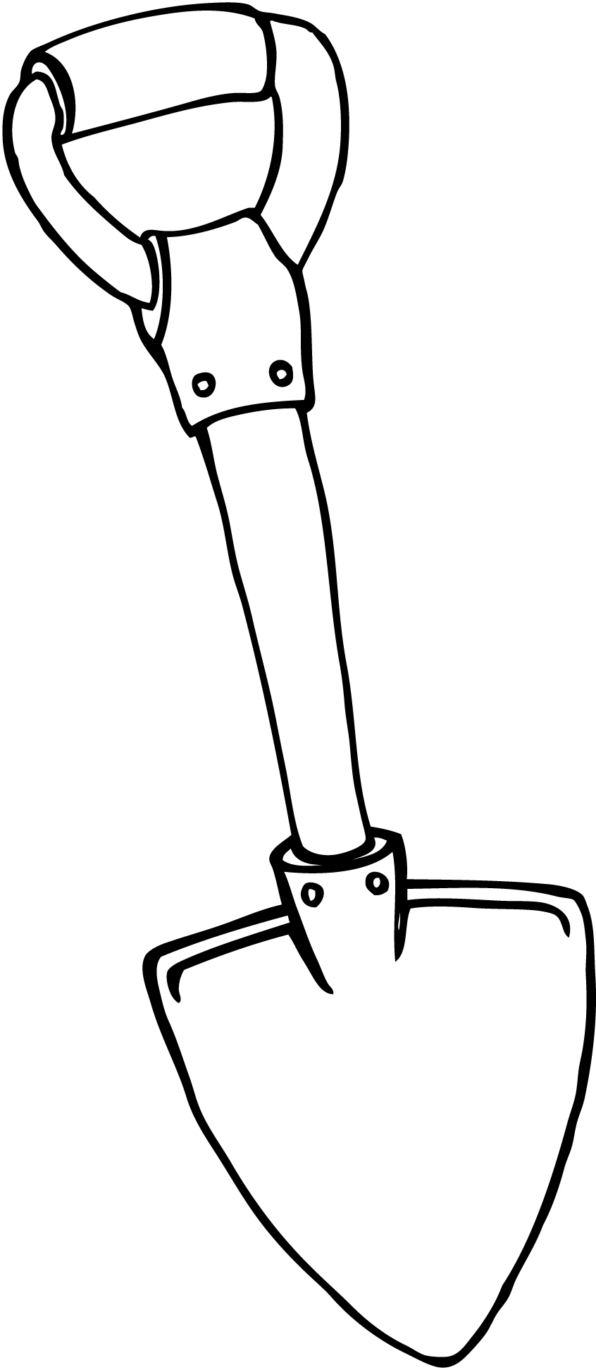 Shovel Clip Art - Get Coloring Pages