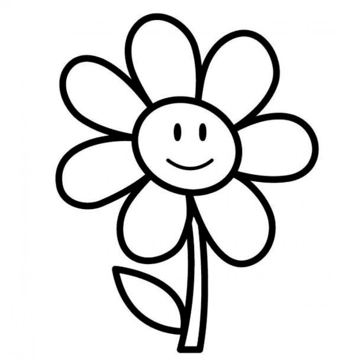 easy spring flower coloring pages - VoteForVerde.com