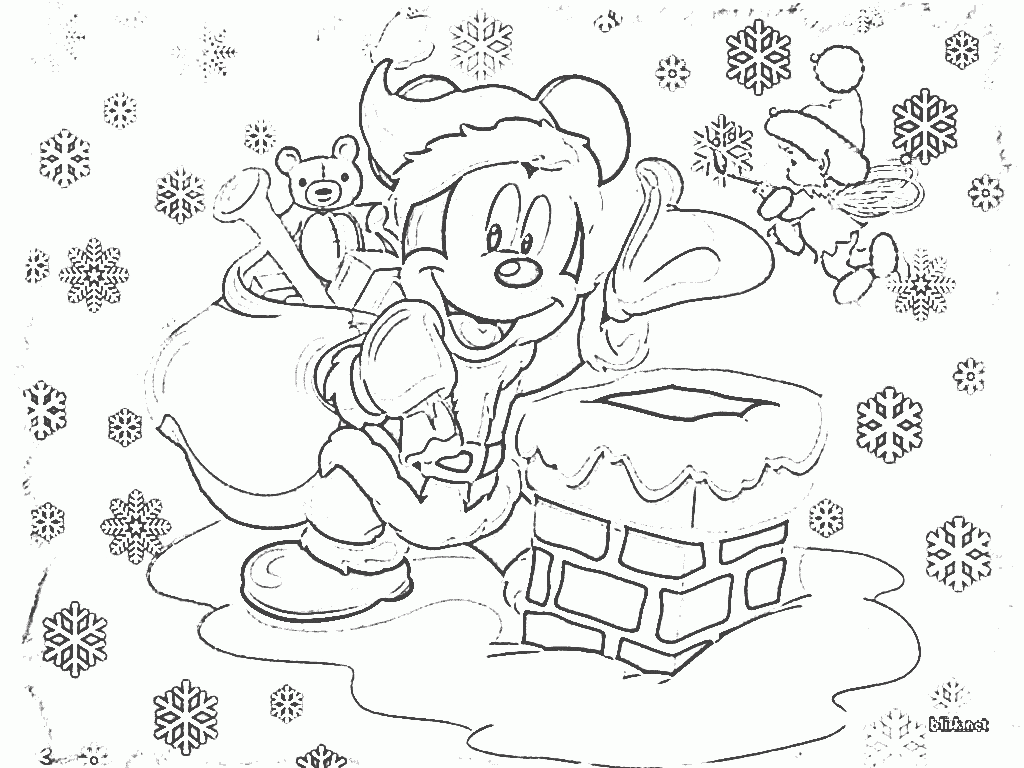 Christmas Disney Coloring Pages | Coloring Pages Gallery