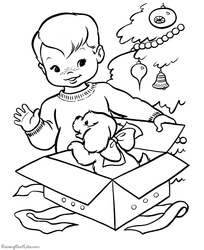 Puppy - Coloring Pages for Kids and for Adults