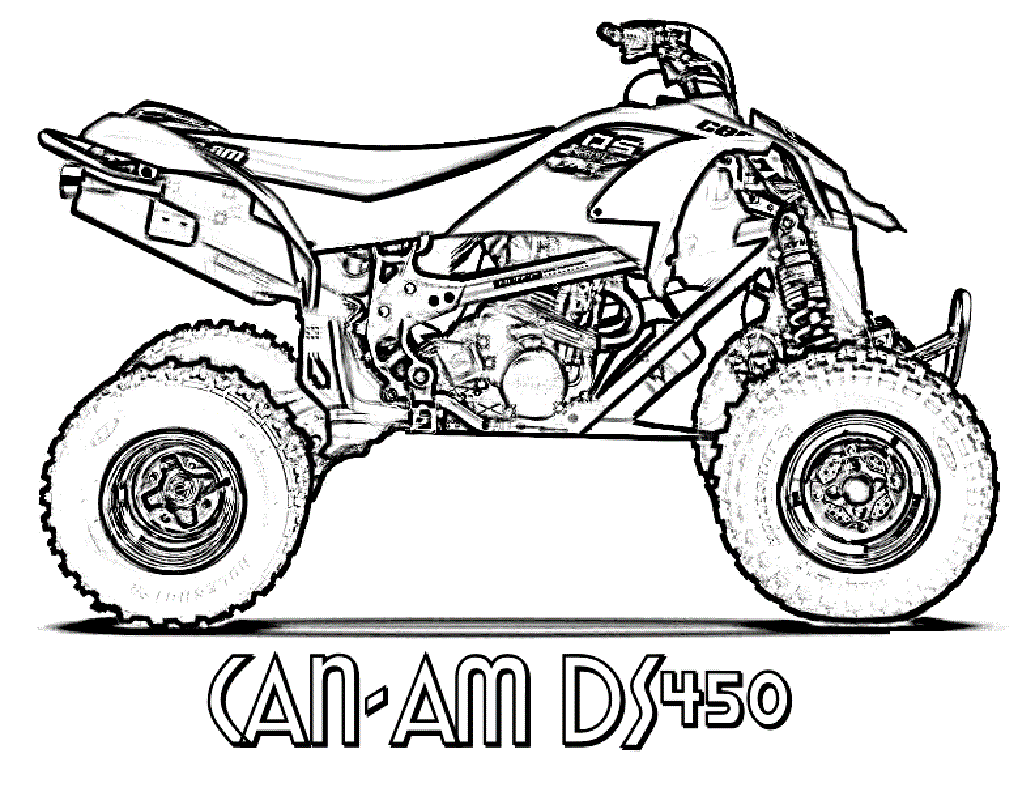 Four Wheeler Coloring Sheets - Feedthefightbos