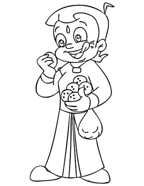 Shiva Cartoon Coloring Pages - Learny Kids