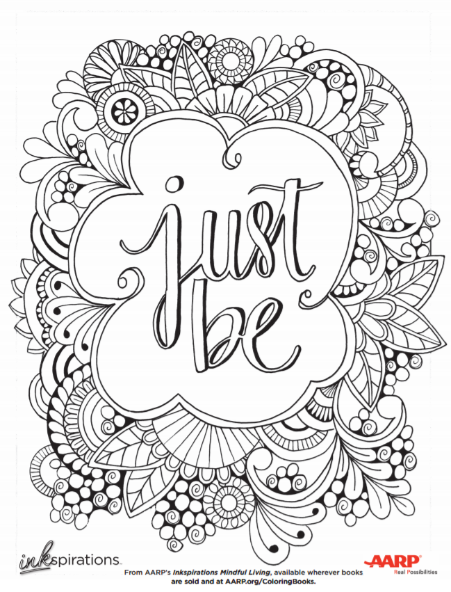 Free Mindfulness Coloring Pages at GetDrawings | Free download