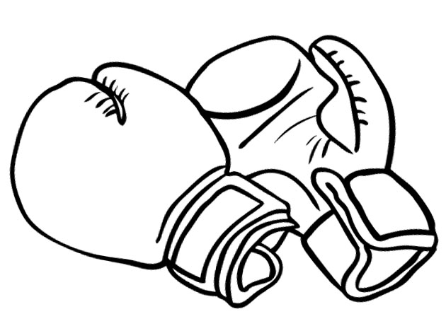 Boxing Gloves Coloring Pages ...