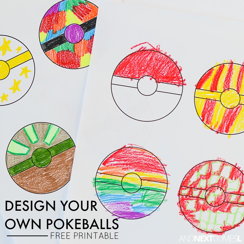 Free Printable Pokeballs Coloring Sheet ...