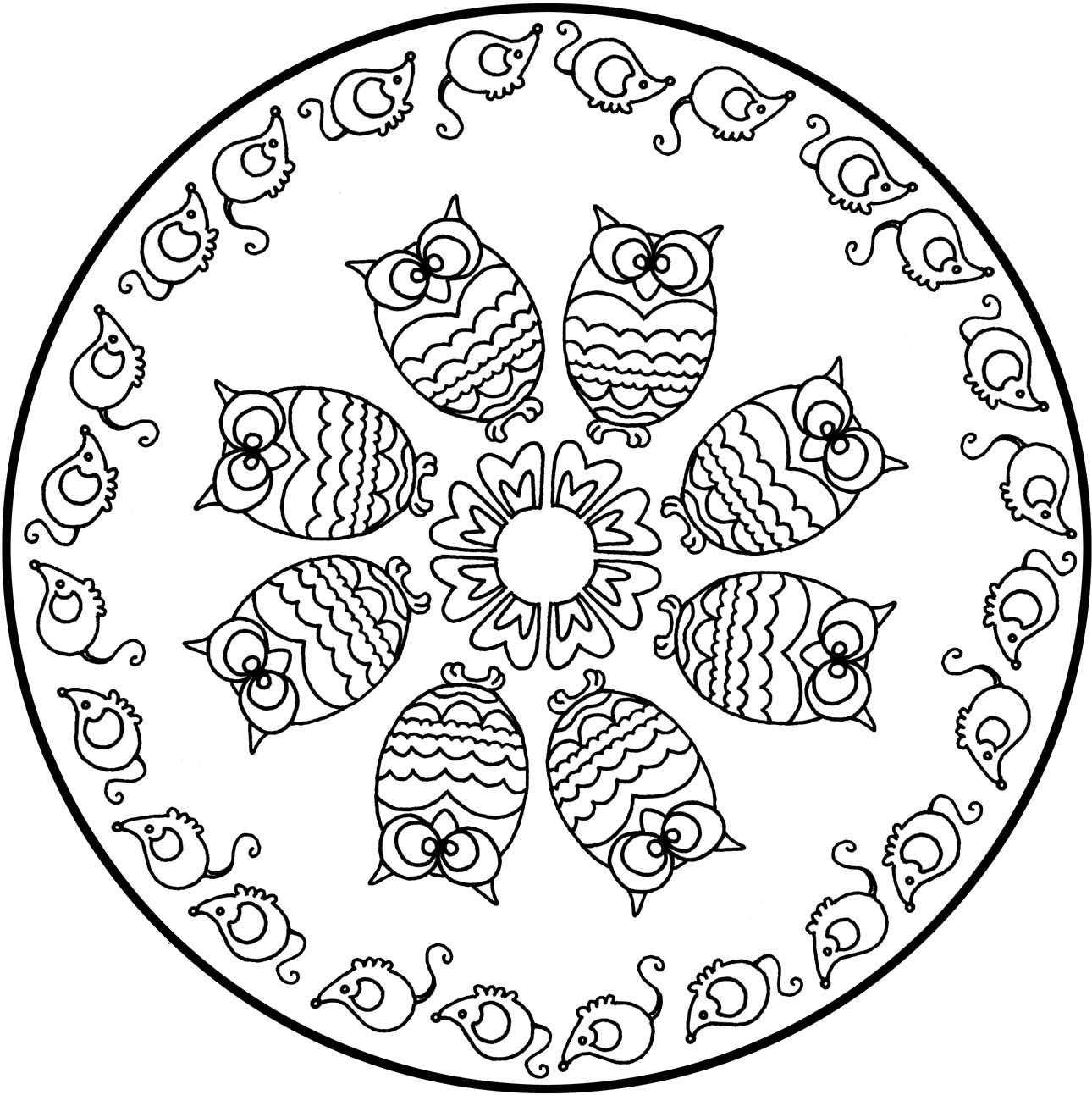 mandala | Mandalas, Coloring pages ...