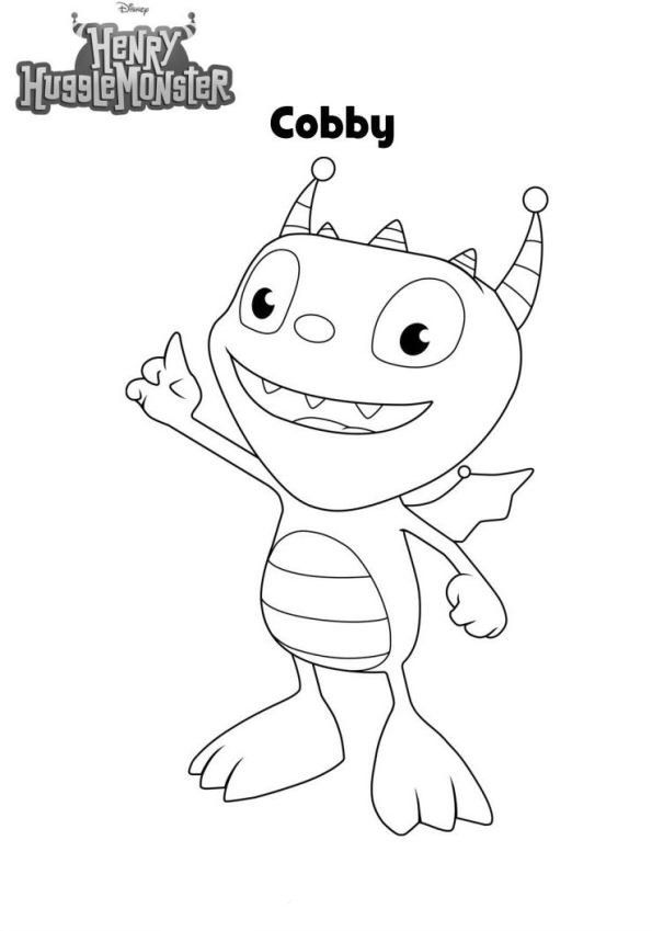 Kids-n-fun.com | 11 coloring pages of Henry Hugglemonster