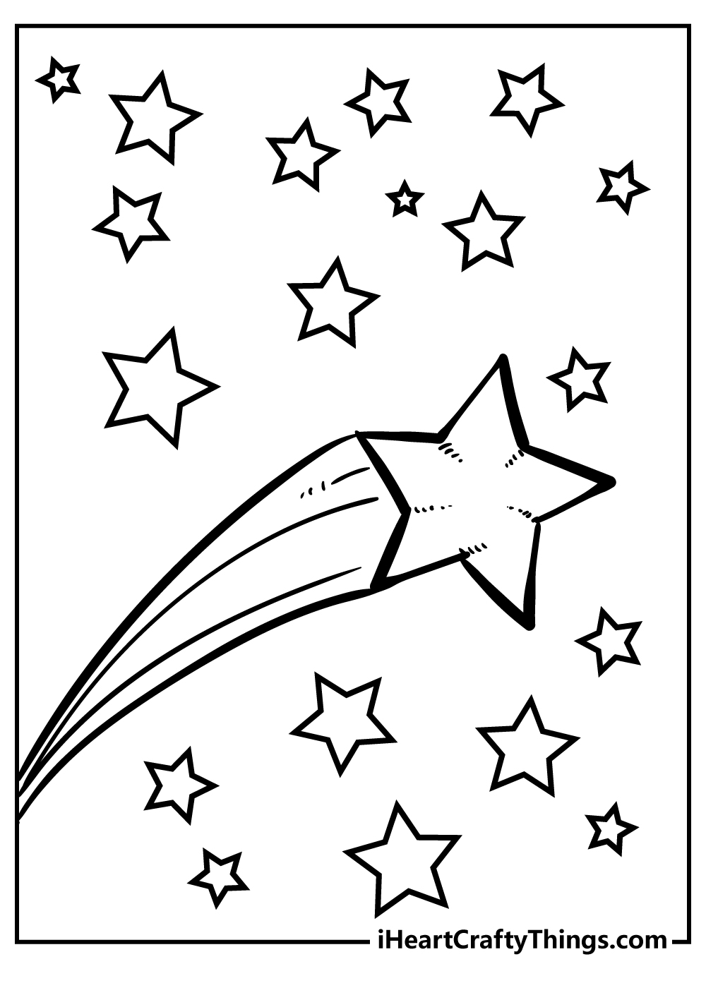 Printable Star Coloring Pages (Updated 2023)