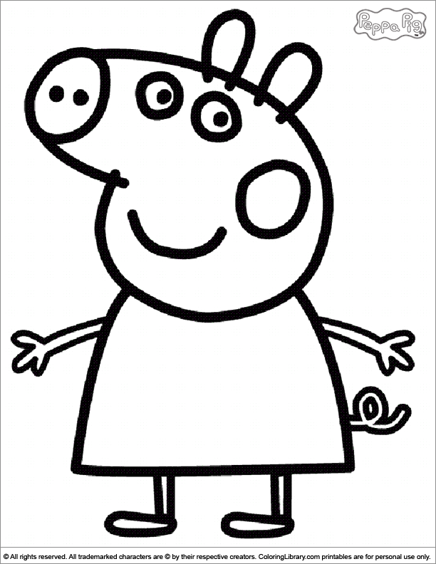 Peppa Pig Coloring Pages - Get Coloring Pages