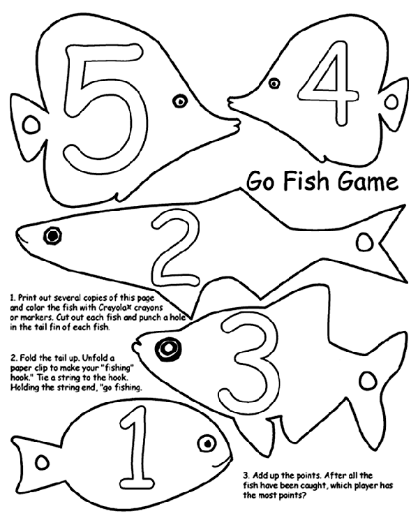 Go Fish Game | crayola.be