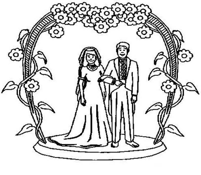 Childrens Wedding Coloring Pages - 9TpboBrbc 