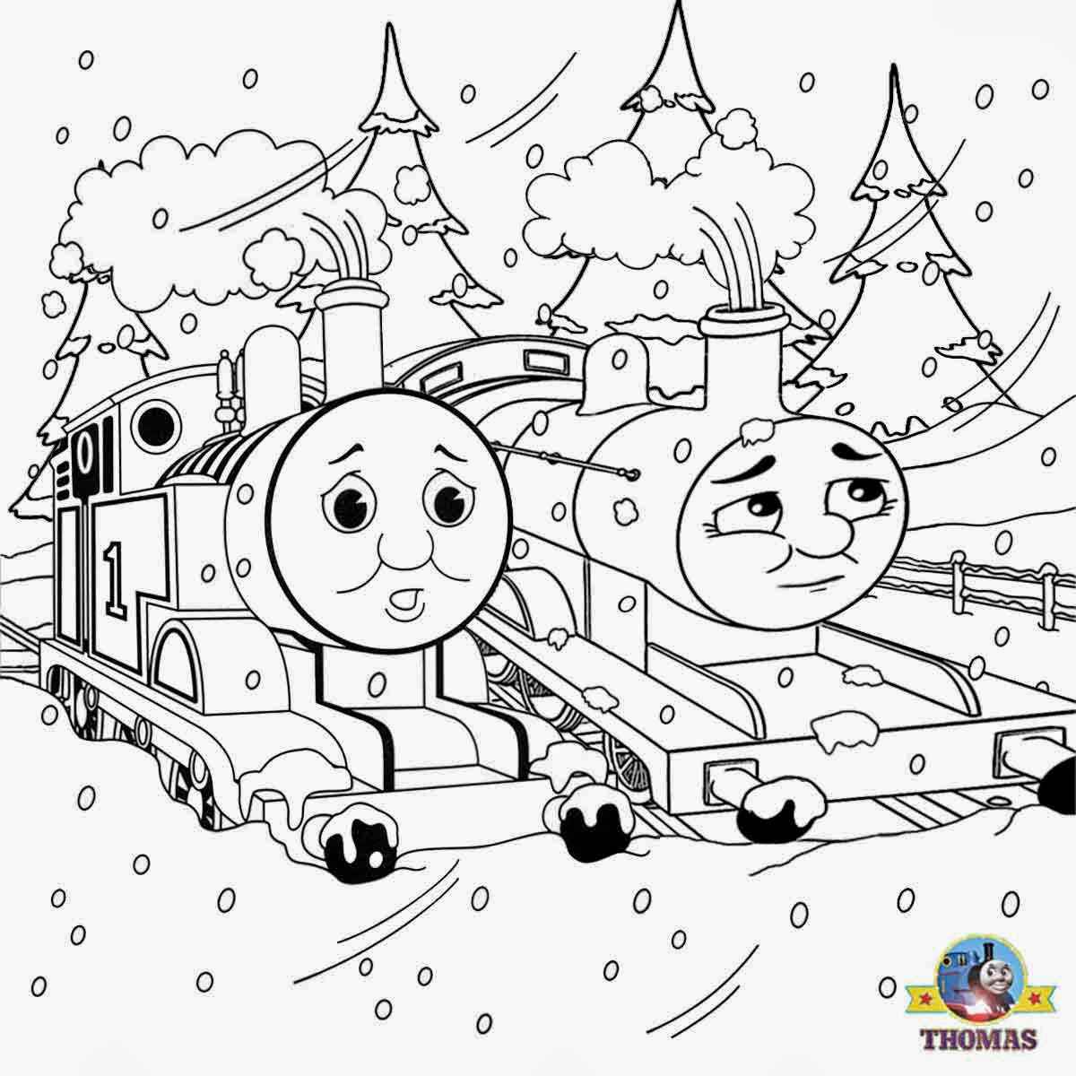 Thomas The Train Coloring Pages Printable For Free - Coloring ...