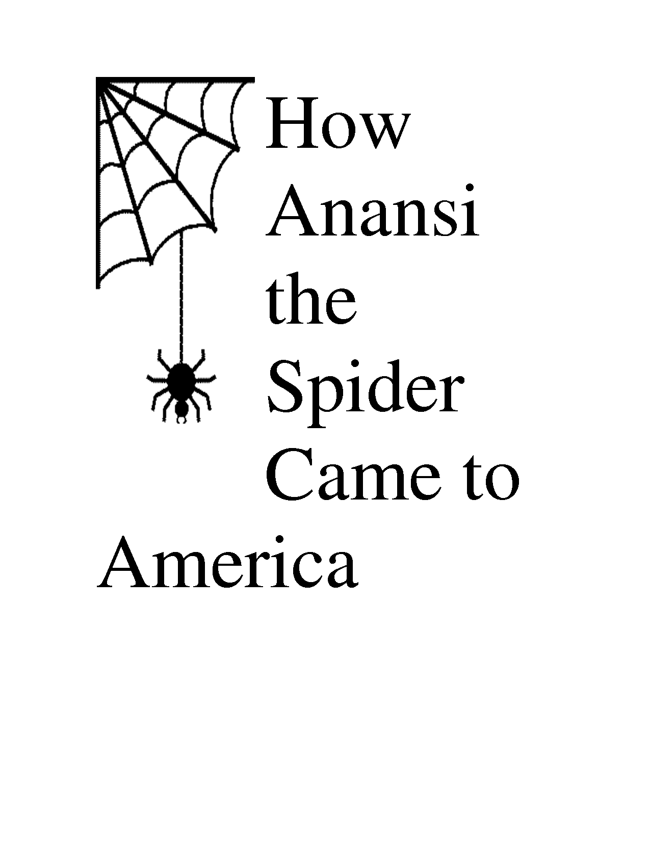 Anansi The Spider Activities Related Keywords & Suggestions ...