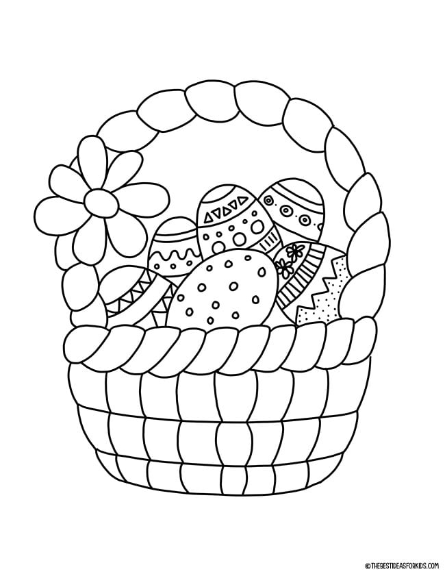 Easter Coloring Pages - The Best Ideas for Kids