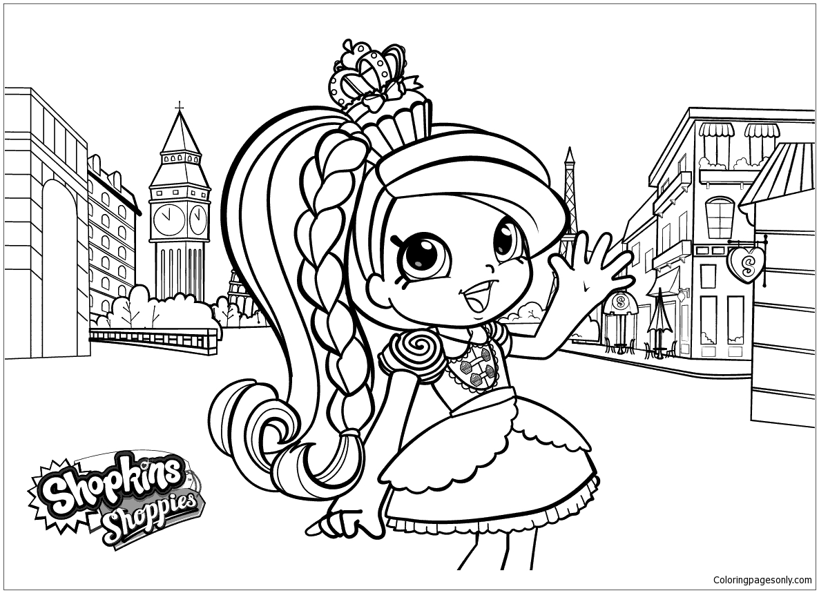 Shoppies Shopkins Coloring Pages - Shopkins Coloring Pages - Coloring Pages  For Kids And Adults