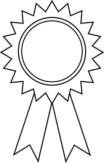 Free Printable Red Ribbon Coloring Pages Page And Lavender | Award ribbon,  Free clip art, Clip art
