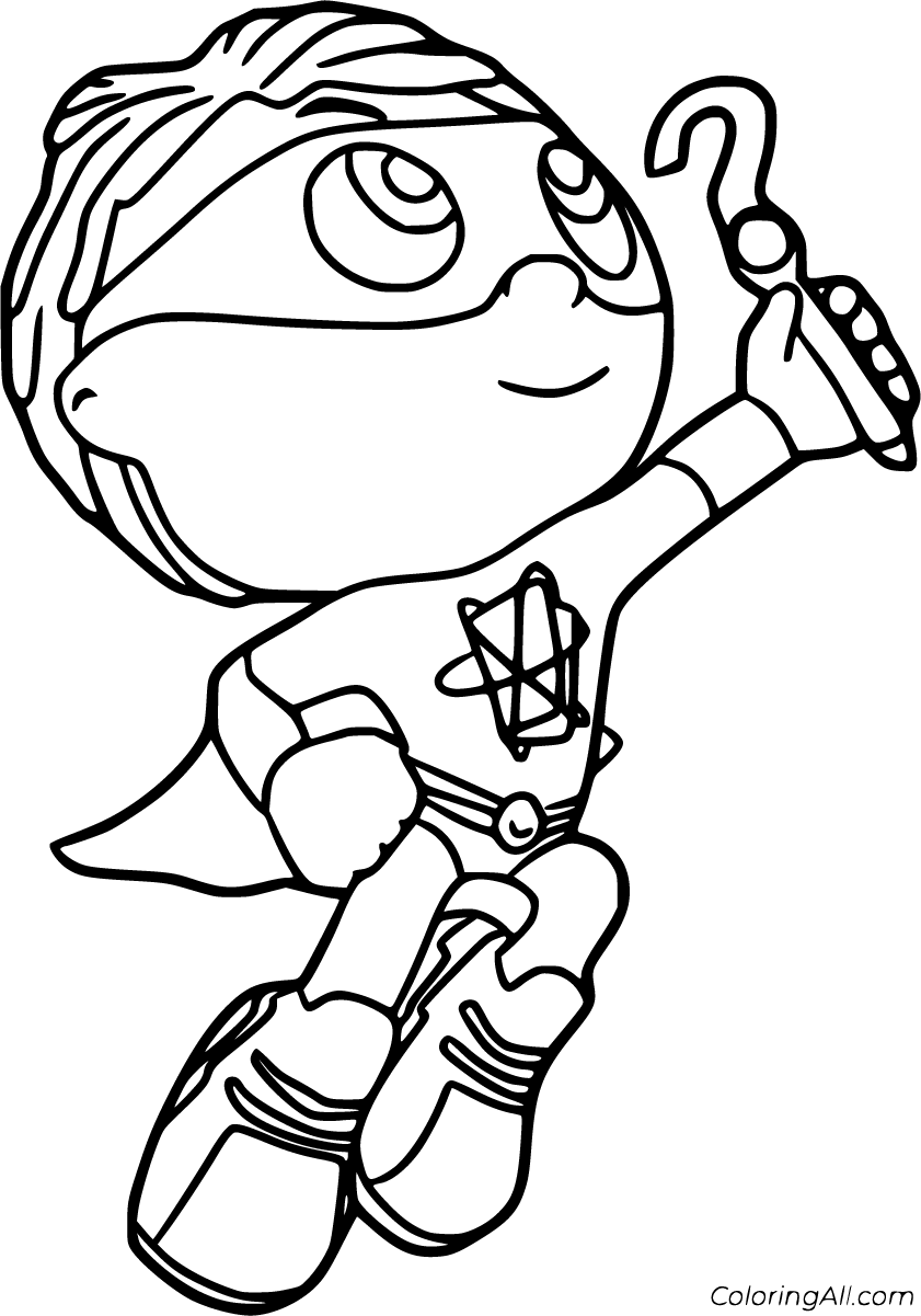 Super Why Coloring Pages - ColoringAll