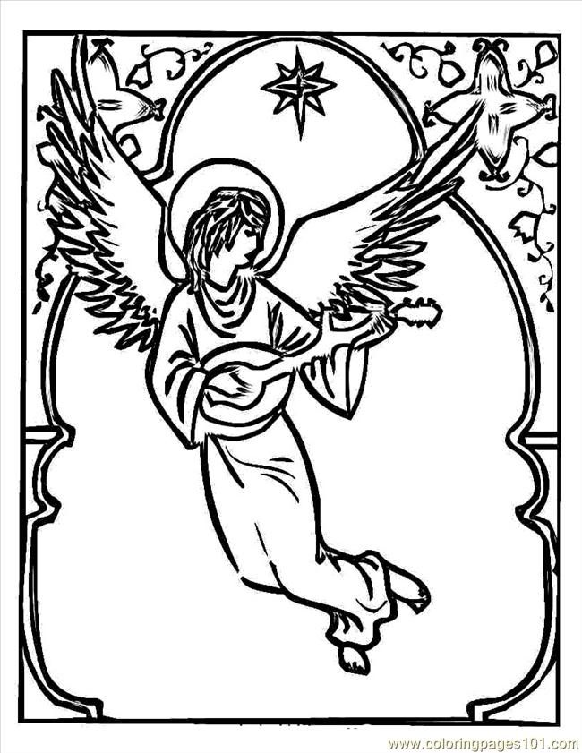 14 Pics of Angel Halo Coloring Pages - Girl Angel Coloring Pages ...