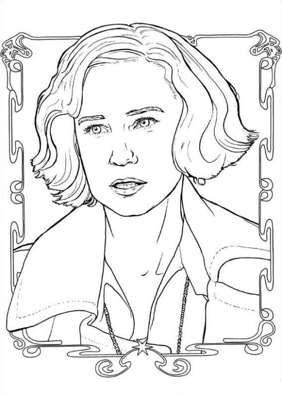 Fantastic Beasts Coloring Page
