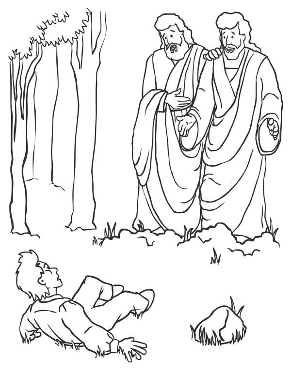 Joseph Smith Coloring Page First Vision. joseph smith coloring ...