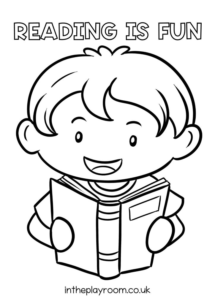 20+ Free World Book Day Colouring Pages ...