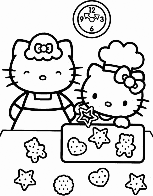 Hello Kitty Christmas Coloring Pages - Best Coloring Pages For Kids