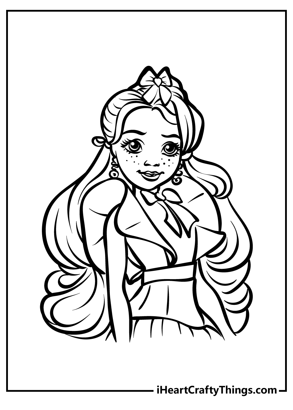 30 Descendants Coloring Pages (100 ...