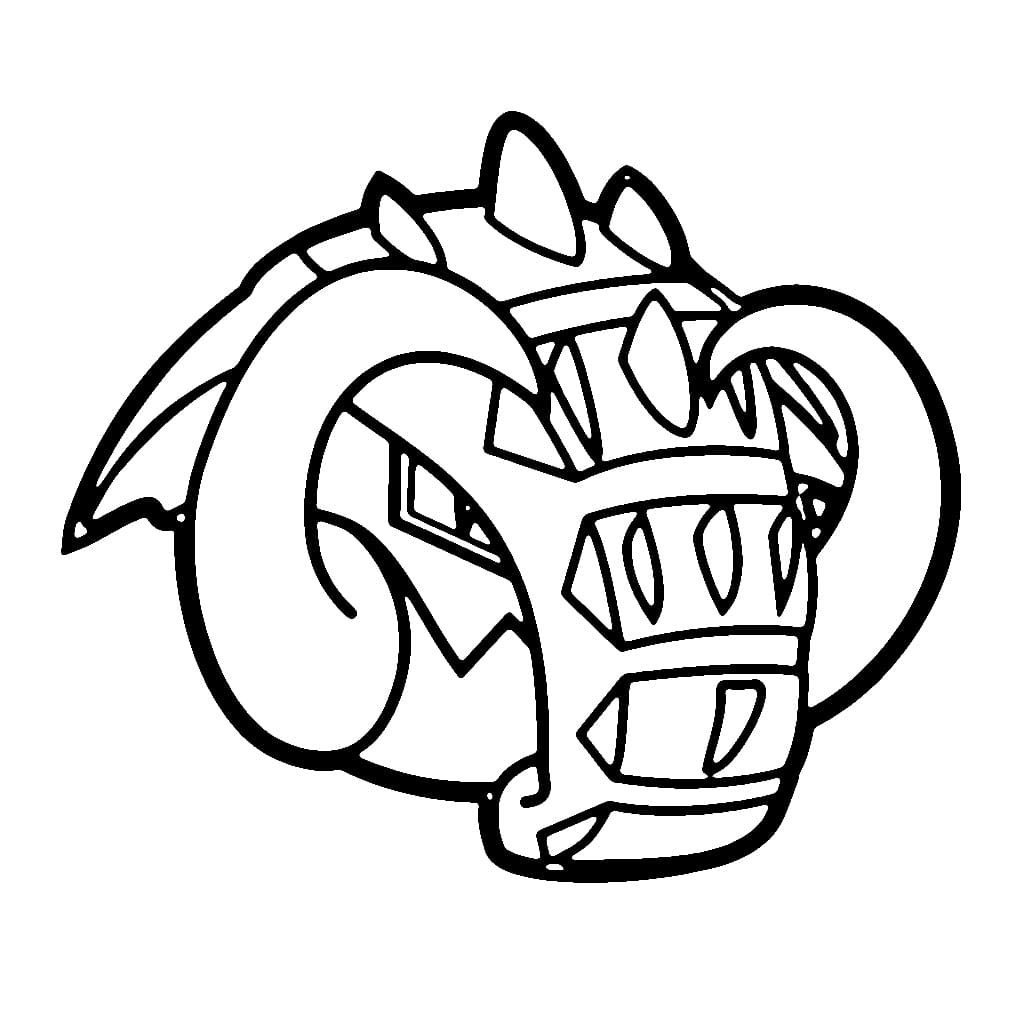 Pokemon Great Tusk coloring page ...