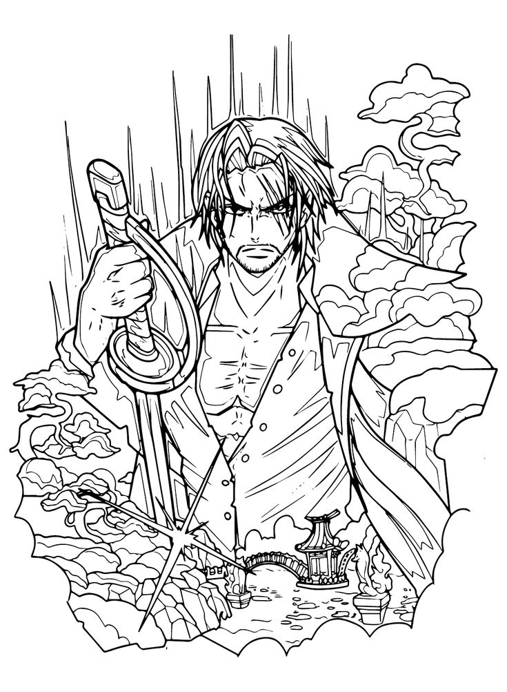 Shanks Coloring Pages - Free Printable ...