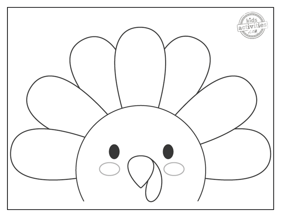 Super Simple Thanksgiving Coloring Sheets Even Toddlers Can Color Kids  Activities Blog