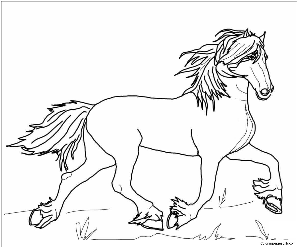 Surprising Inspiration Horse Coloring Pages - Horse Coloring Pages - Coloring  Pages For Kids And Adults