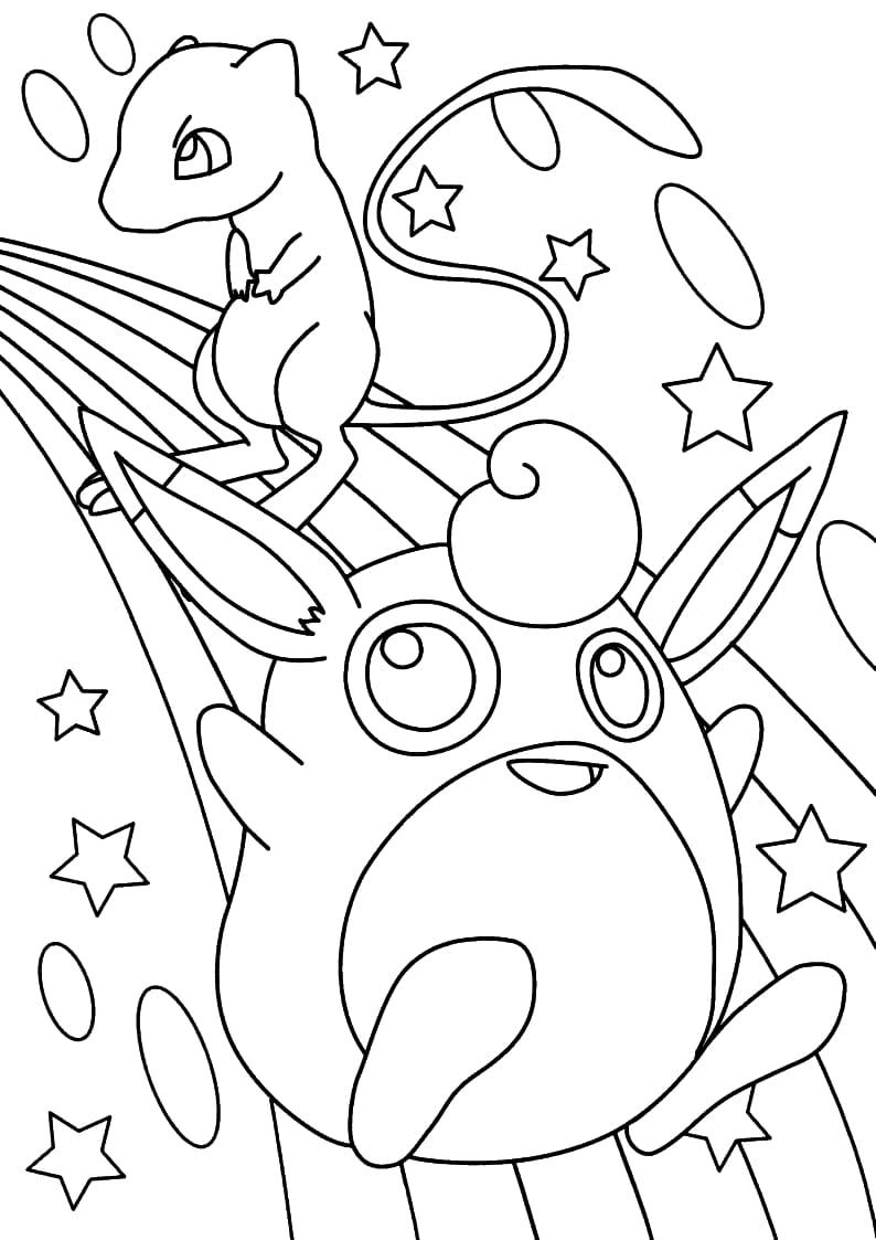 Pikachu Coloring Pages