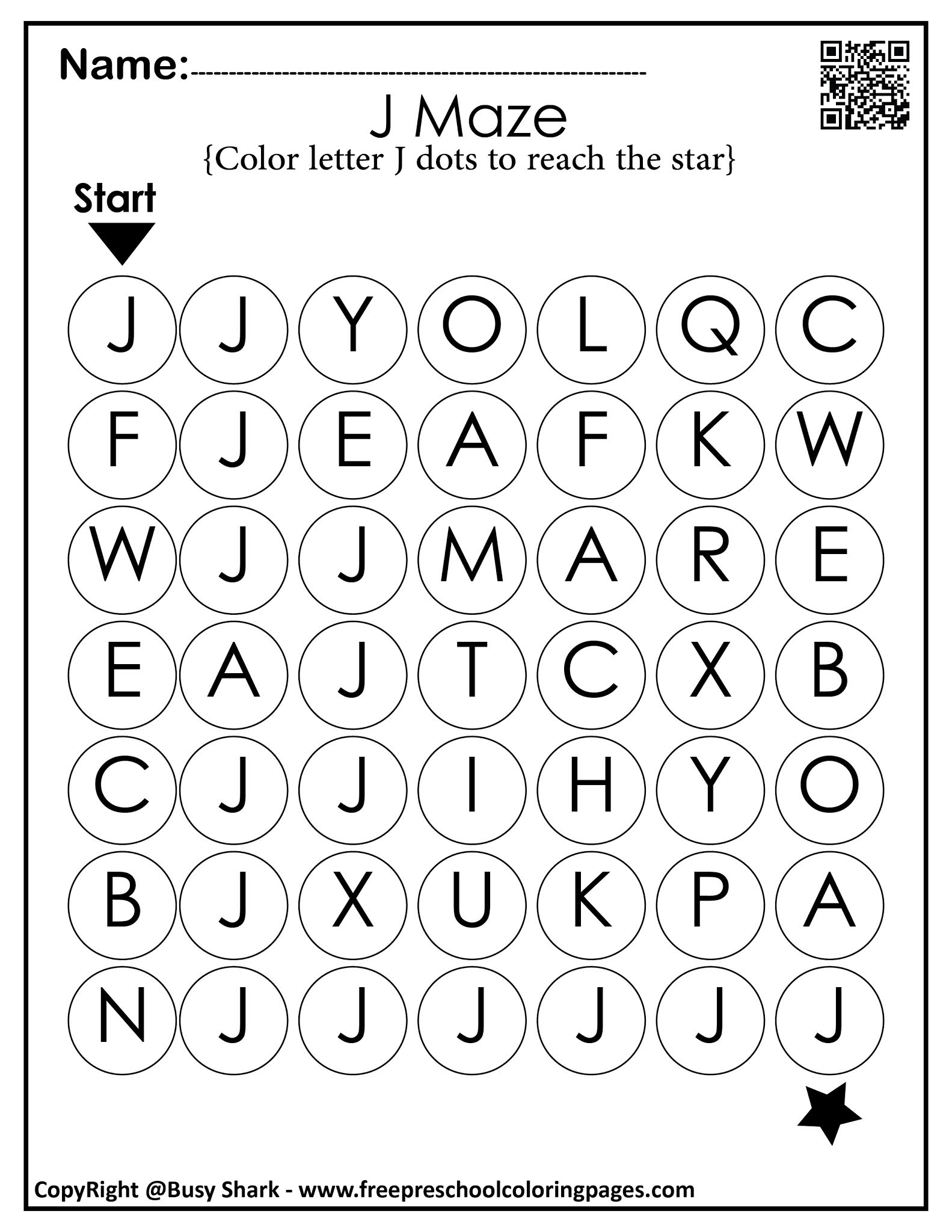 Set of Letter J 