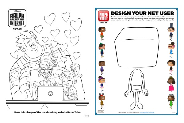 Ralph Breaks the Internet Printable Activities – Stay-At-Home Gamers