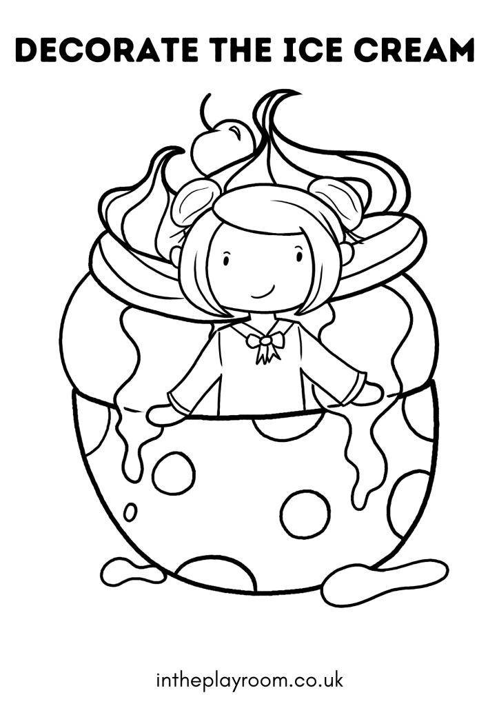 Cool Ice Cream Coloring Pages - In The ...