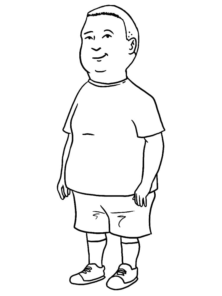 King of the Hill Coloring Pages - Free Printable Coloring Pages for Kids