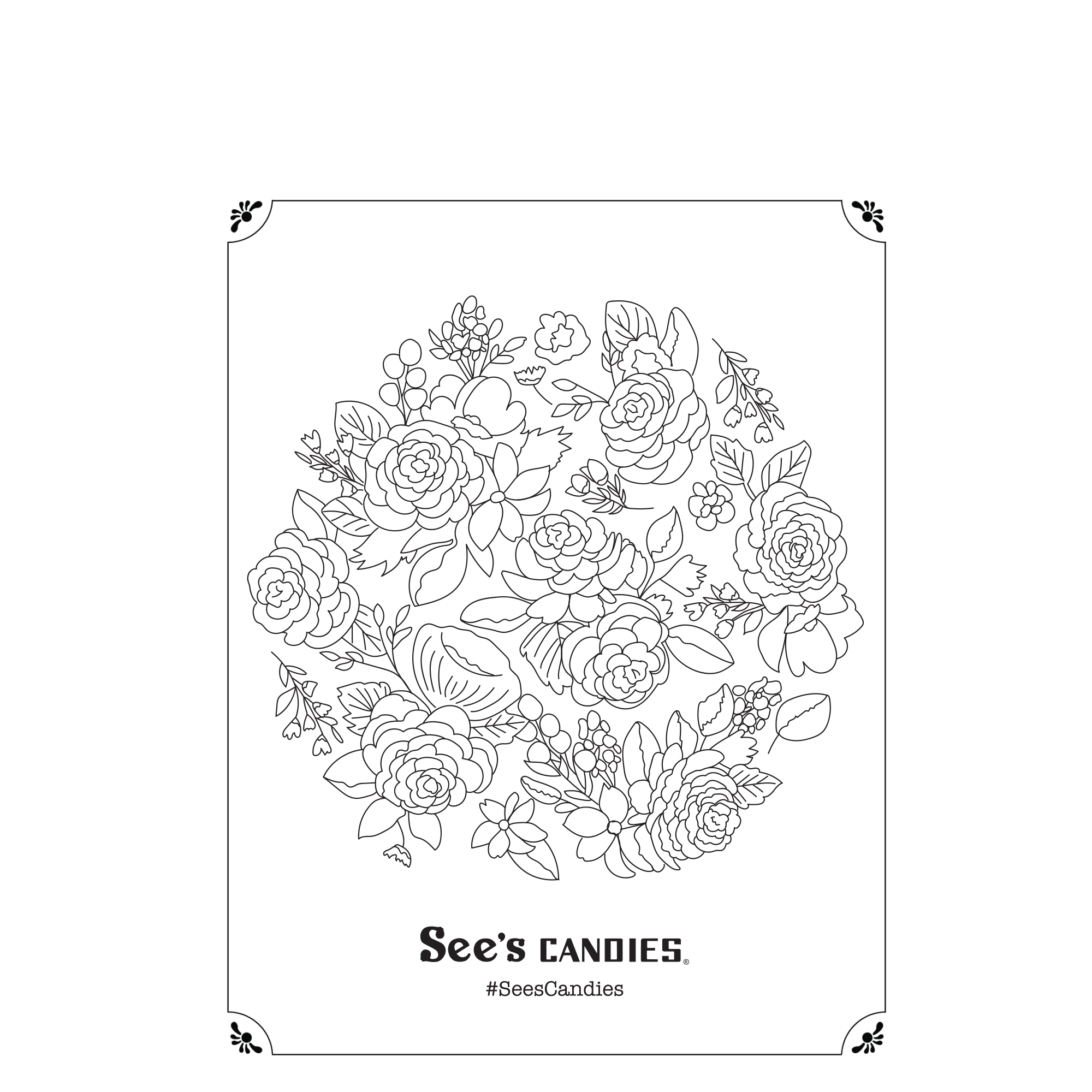 Printable Candy & Chocolate Coloring Pages | See's Candies