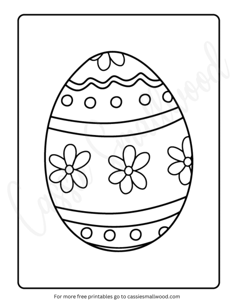 76 Cutest Easter Coloring Pages (Free Printable) - Cassie Smallwood