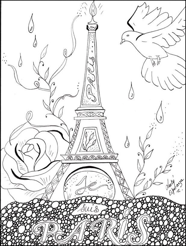 The best free Paris drawing images. Download from 1010 free ...