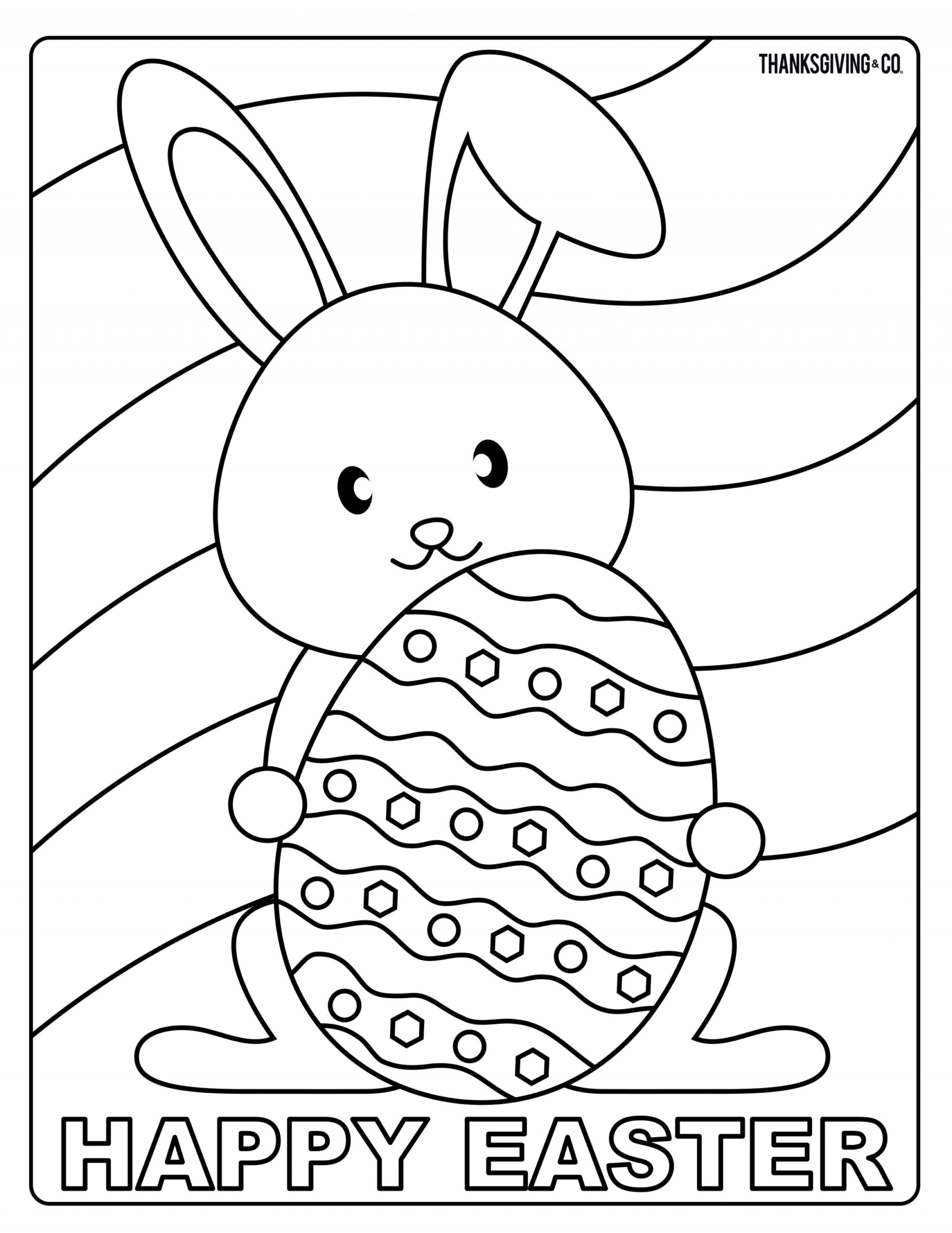 Coloring Book : Coloring Book Sweet And Sunny Spring Easter Pages ...