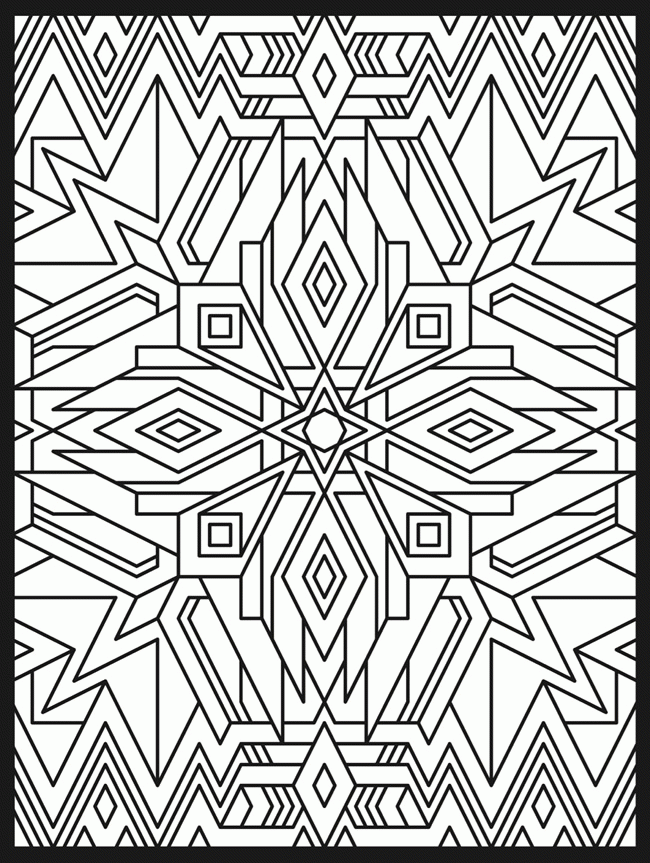 Optical Illusion Coloring Worksheets - Worksheets for Education