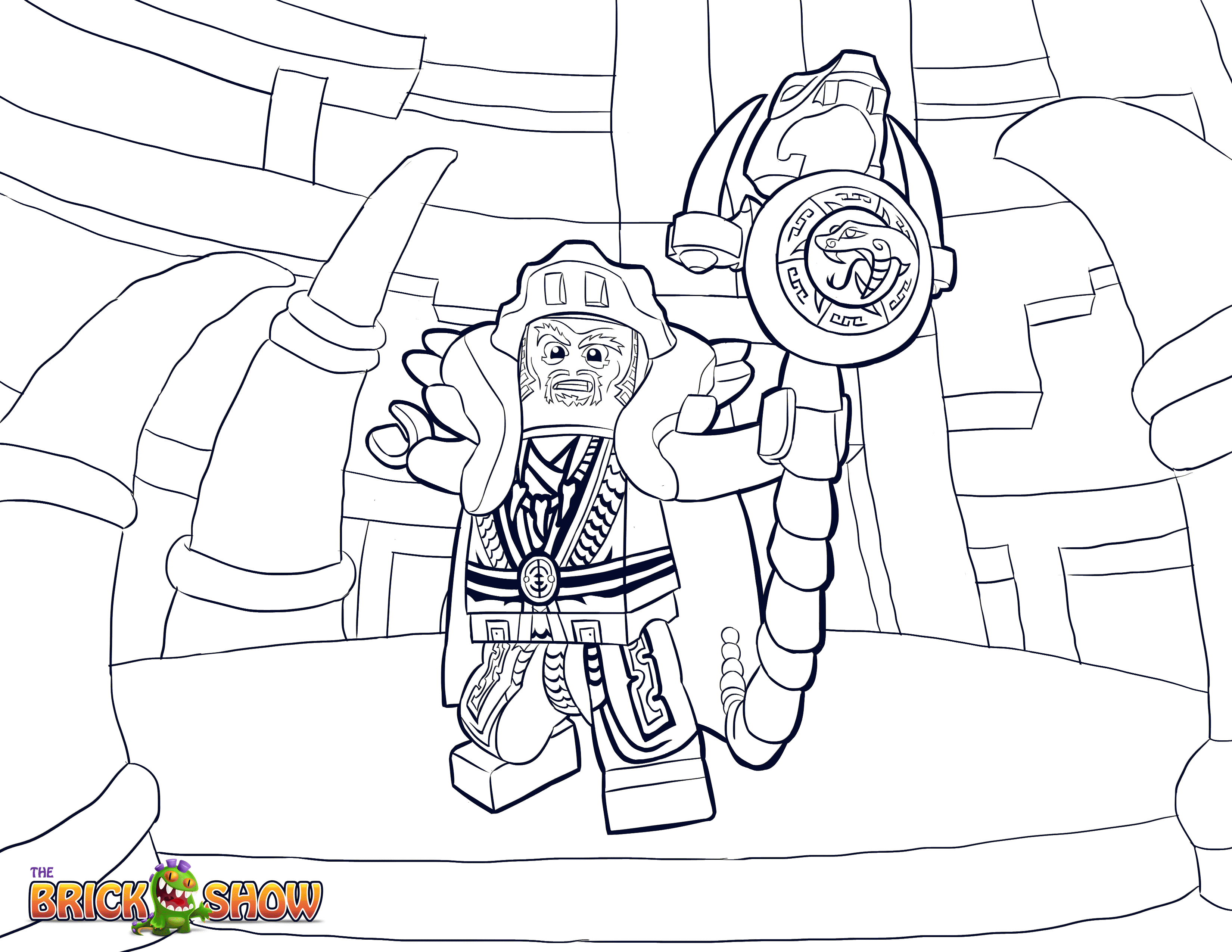 LEGO Ninjago Coloring Pages : Free Printable LEGO Ninjago Color Sheets