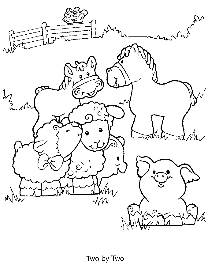 Farm Coloring Pages For Preschoolers - High Quality Coloring Pages